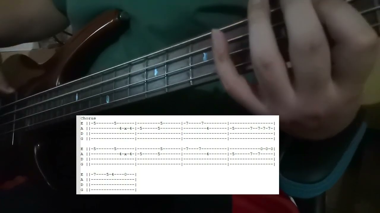 Mahal Pa Rin Kita by Rockstar Bass Cover + Tabs (inverted)