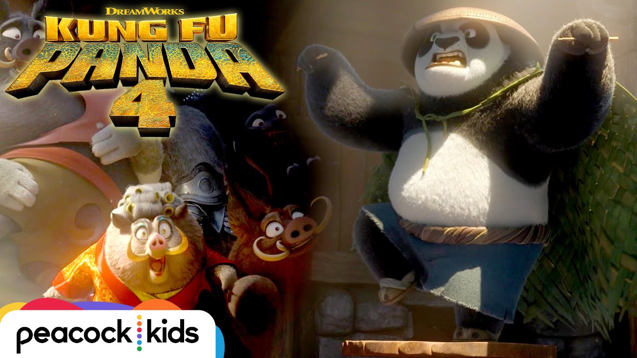Kung Fu Papa! 🐼 | KUNG FU PANDA 4