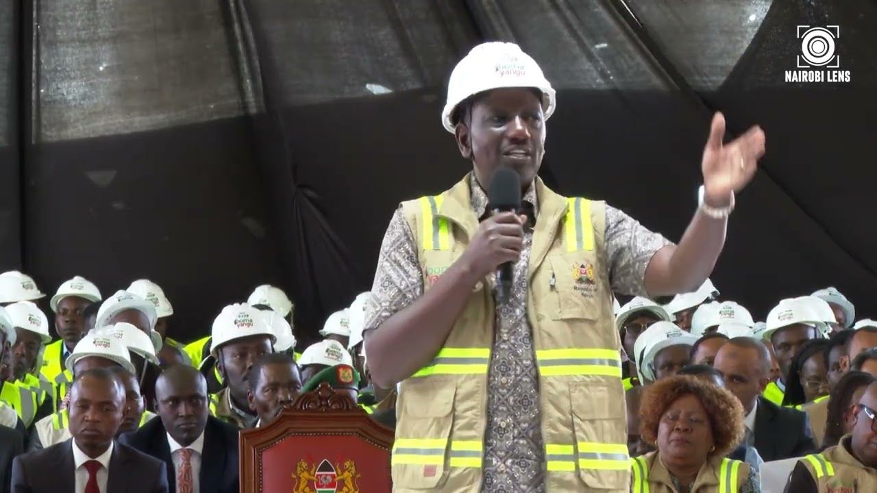 President Ruto engagement with Graduate Interns Onboarded Under the Affordable Housing Programme