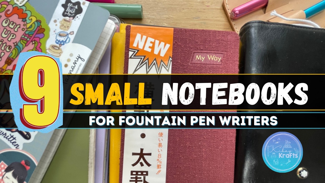 Small Notebooks for Fountain Pen Users | Traveler’s Notebook | Leuchtturm | Hobonichi | BuJo