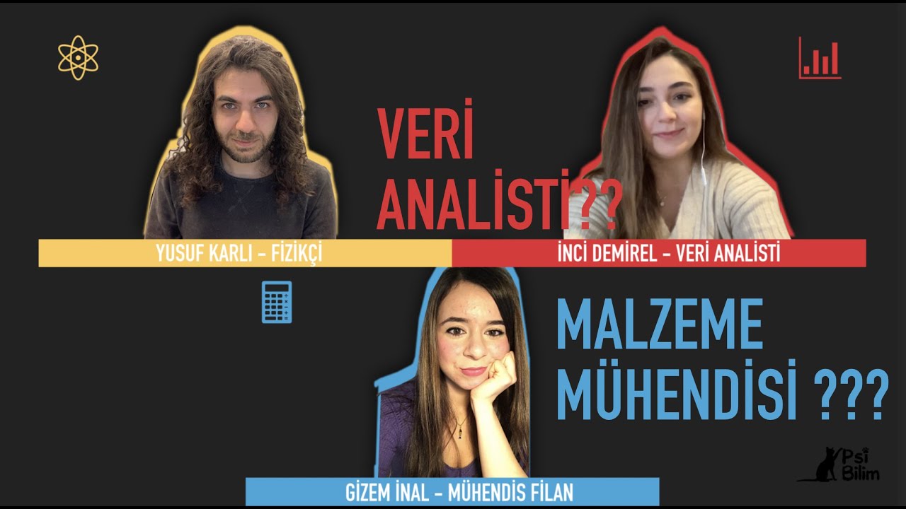 Malzeme Mühendisine ve Veri Analistine sorduk? Ne iş yapıyorlar ve neden yapıyorlar?