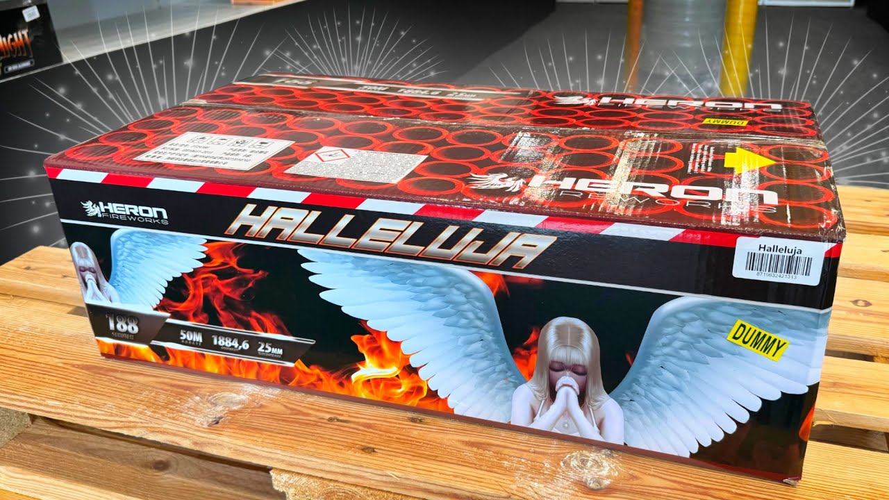 *NIEUW IN 2024* HALLELUJA - Heron Fireworks (Vuurwerk24)