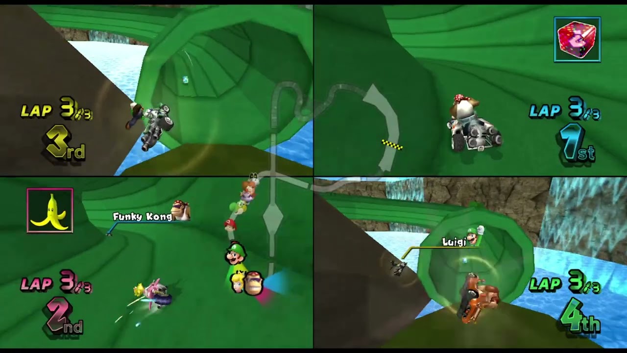 Mario Kart Wii Custom Tracks ✦ 4 Players #520