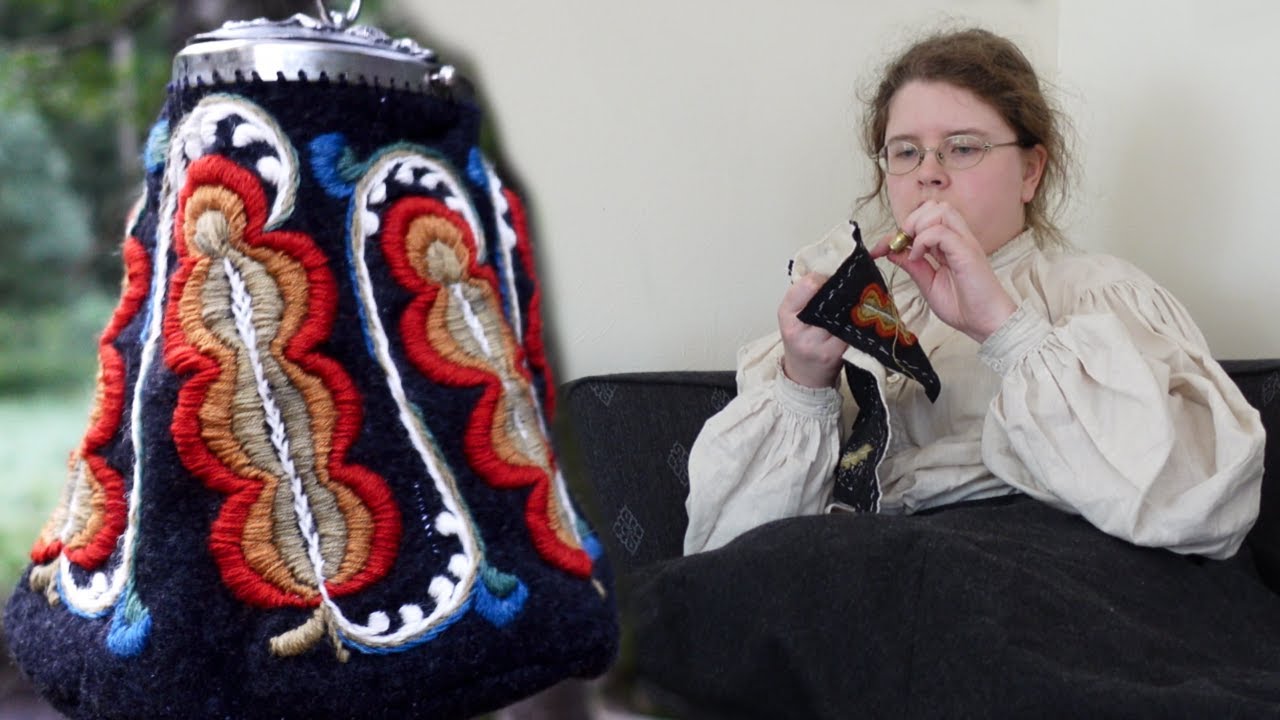 Making a Victorian purse - Norwegian Style!