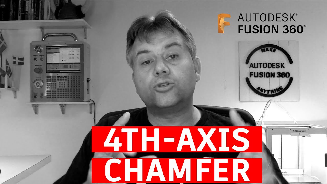 Fusion 360 — CAM For 4th Axis Mill Turn Chamfer — Ask LarsLive