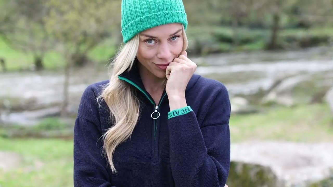 Le pull camionneur 100 % laine fine m&eacute;rinos fran&ccedil;ais