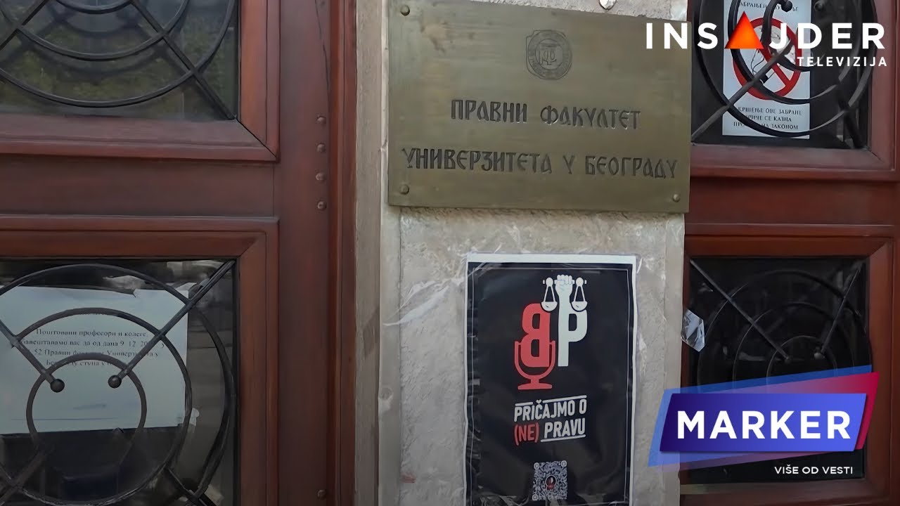 Napad na profesorku i portira obeležio početak konsultativne nastave na Pravnom fakultetu
