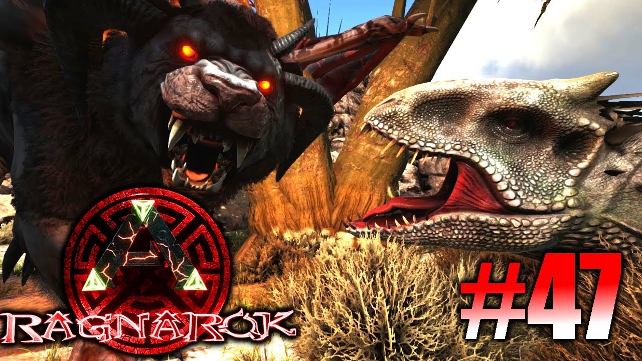 ARK: Ragnarok #47 - Young Indominus Rex zähmen & den Blazing Manticore beschwören! | LP Ark Deutsch