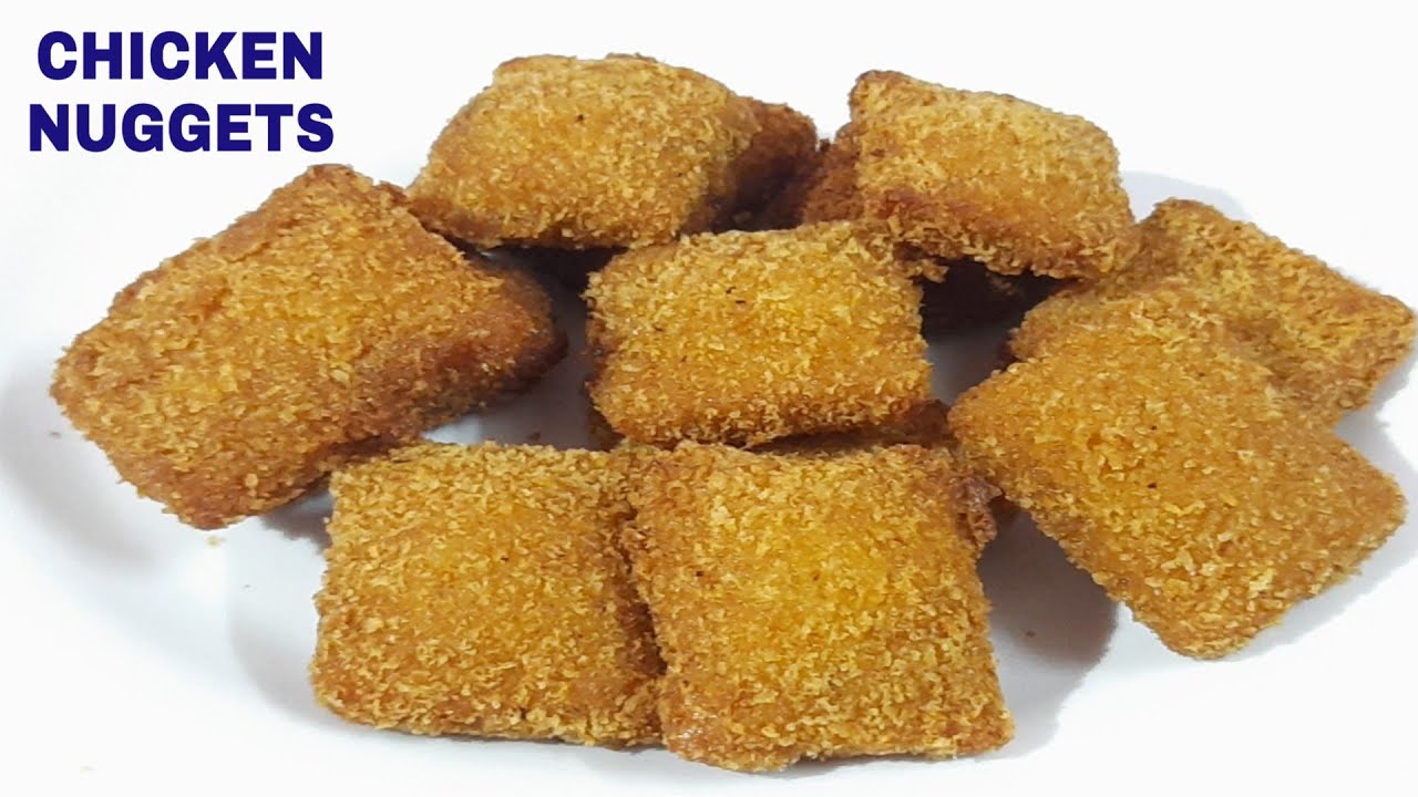 Homemade Chicken Nuggets Recipe By Tiffin Box /How To Make Chicken Nuggets in Kannada/AadyaColourful
