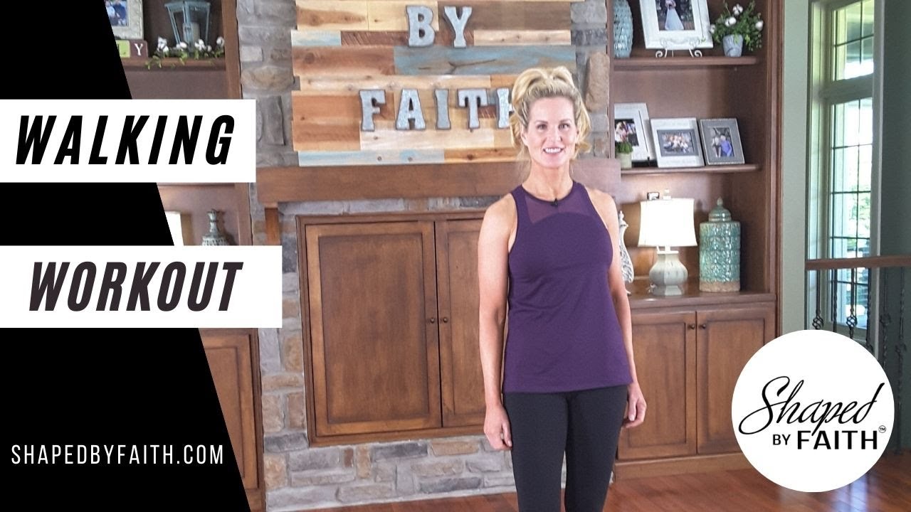 Power Walking with Scripture Low Impact Cardio Workout | Shaped by Faith Christian Fitness TV Show