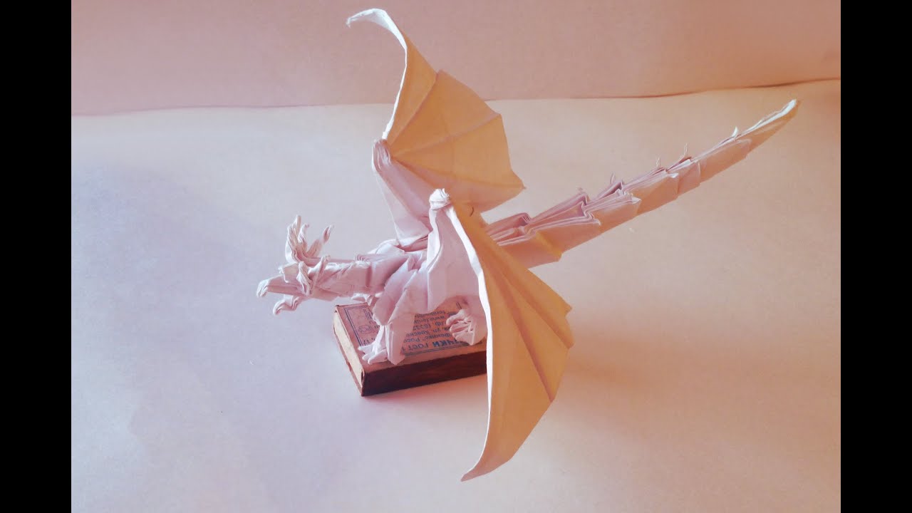 Древний дракон - обзорное видео (Ancient Dragon Origami)