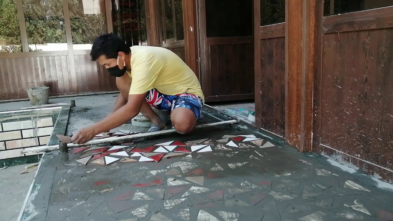 мозаика вся ручная работа из плитки и гранита 94 2269993