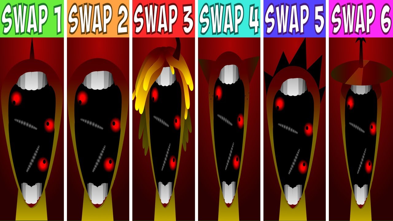 EVERY Characters From Sprunki Phase 3 SWAP