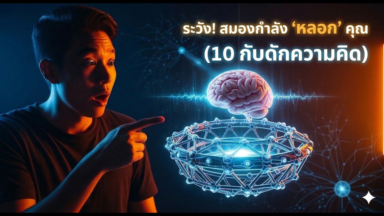 คุณแน่ใจแค่ไหน..ว่าทุกการตัดสินใจในชีวิตมาจากตัวคุณเอง 100% ระวัง! สมองของคุณอาจกำลัง