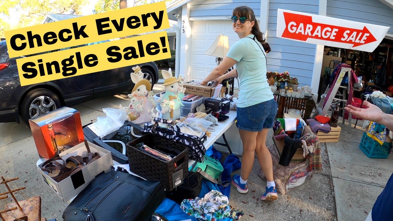 We ALMOST Didn't Stop At This STELLAR Garage Sale!