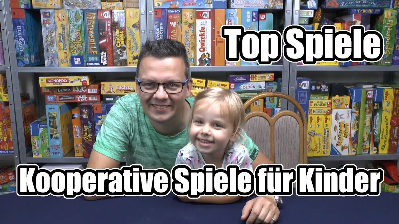 Top Spiele - Kooperative Spiele für Kinder - Gemeinsam gewinnen oder verlieren