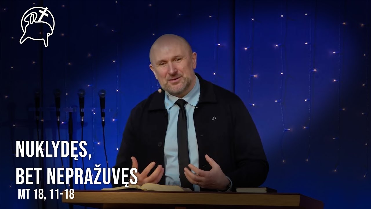 Nuklydęs, bet nepražuvęs | Mato 18, 11-18