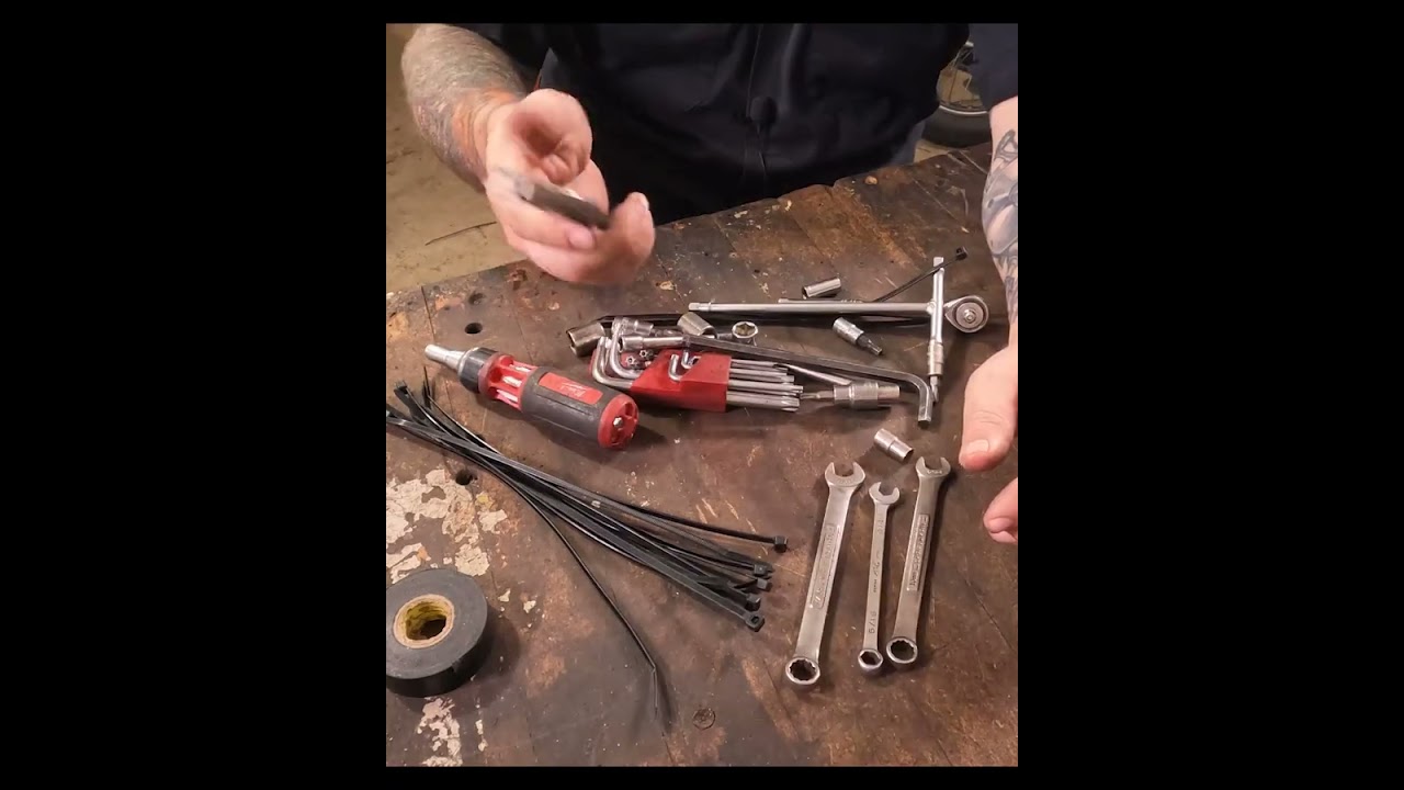 What’s in my motorcycle tool kit?