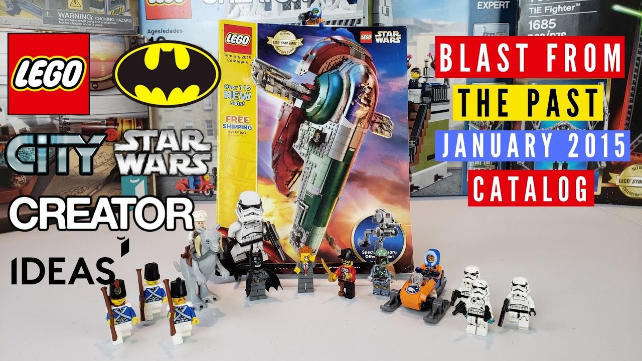LEGO Blast from the Past January 2015 Catalog Review!
