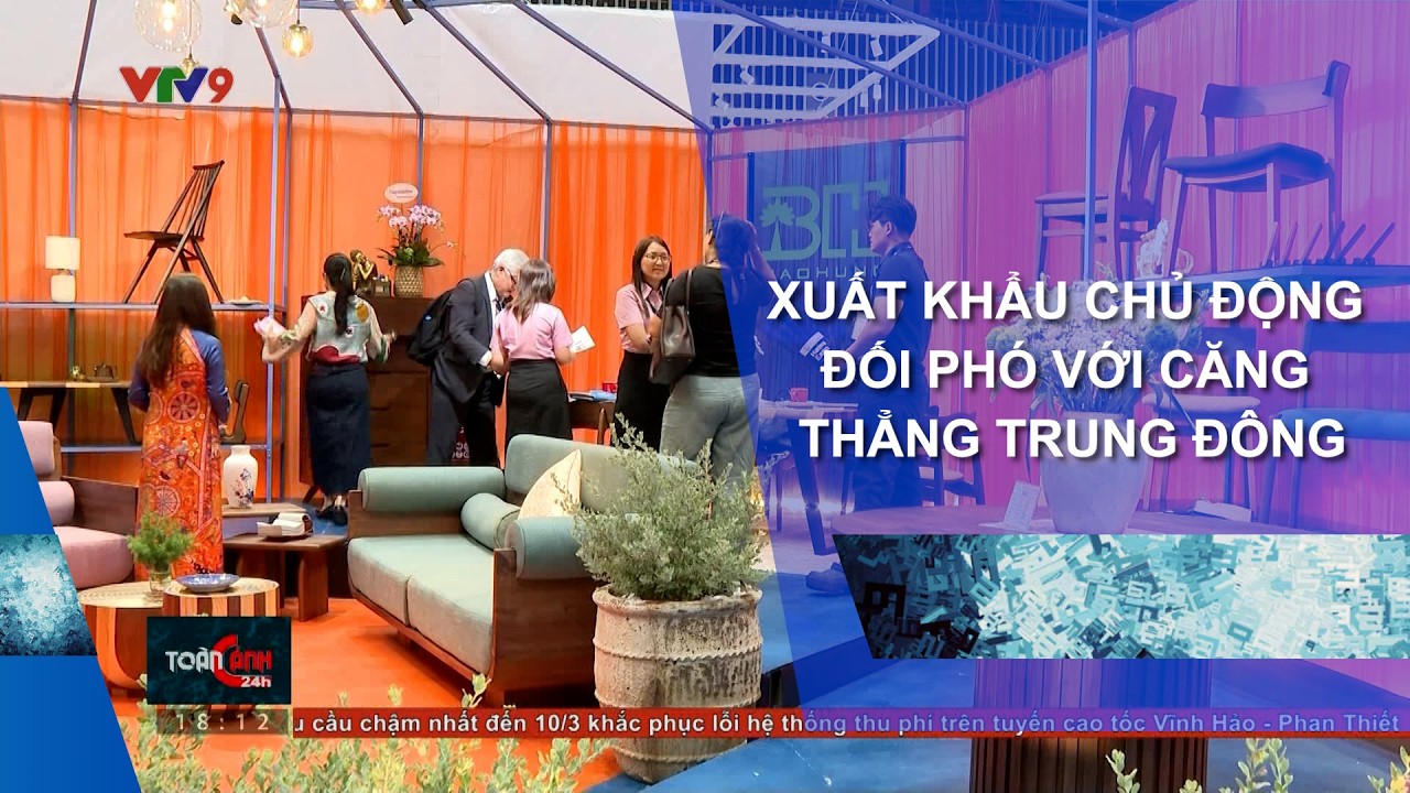 XUẤT KHẨU CHỦ ĐỘNG ĐỐI PHÓ VỚI CĂNG THẲNG TRUNG ĐÔNG