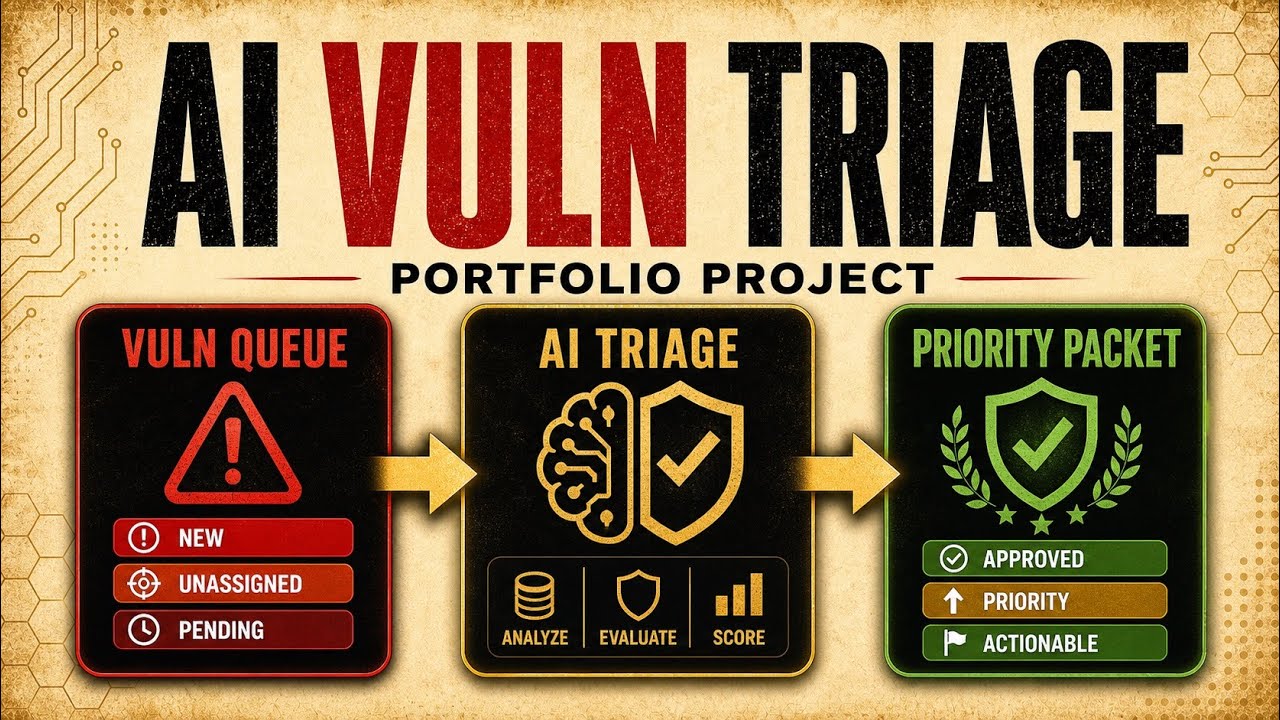 Build This AI Vulnerability Triage Agent for Your Cybersecurity Portfolio