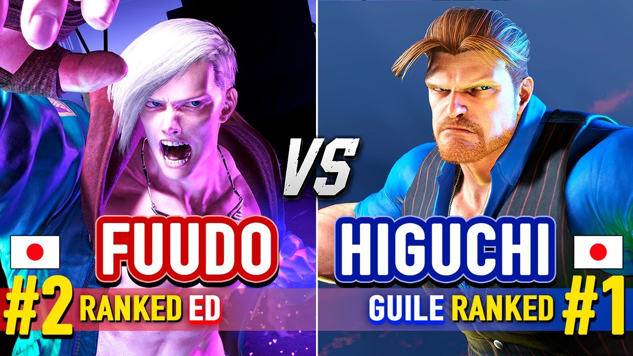SF6 🔥 FUUDO (#2 Ranked Ed) vs HIGUCHI (#1 Ranked Guile) 🔥 Street Fighter 6 High Level Gameplay