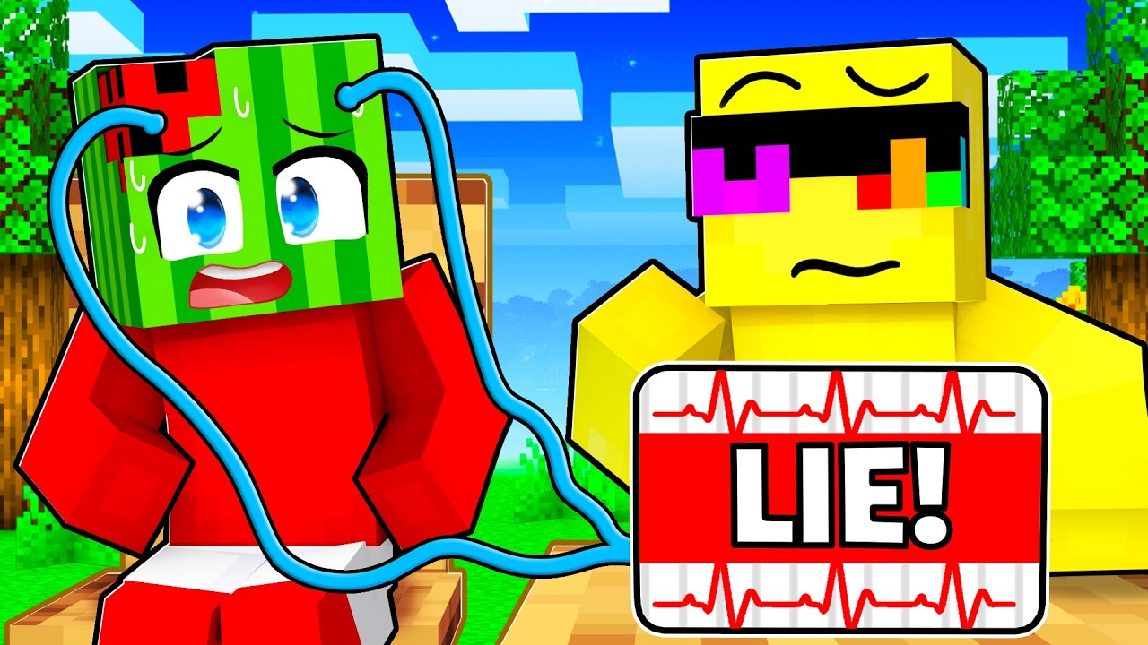 Using A LIE DETECTOR in Minecraft!