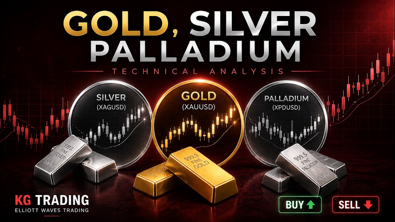 GOLD, SILVER & PALLADIUM | Daily Technical Analysis: Bloody Sell-Off Toward New Lows?