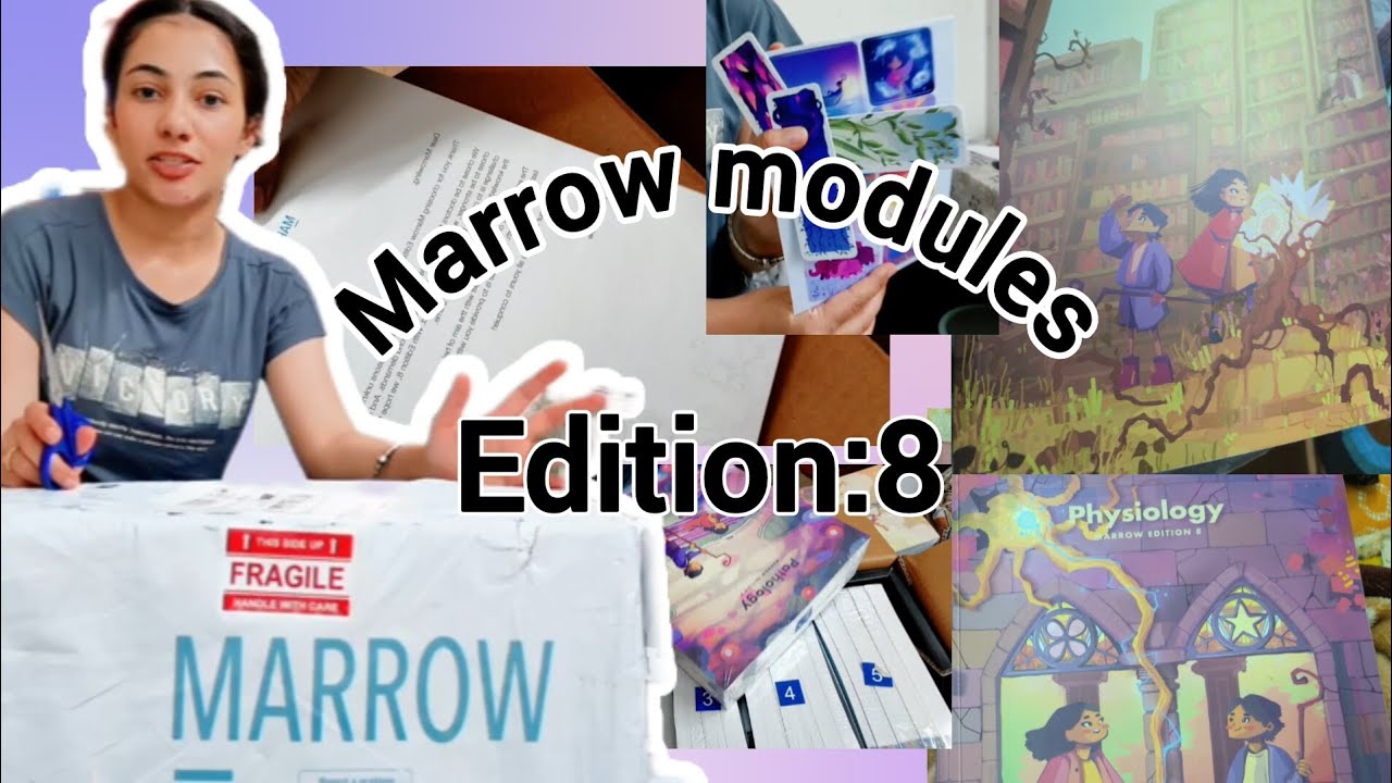 MARROW EDITION=8 unboxing🙈😊 | MBBS vlog