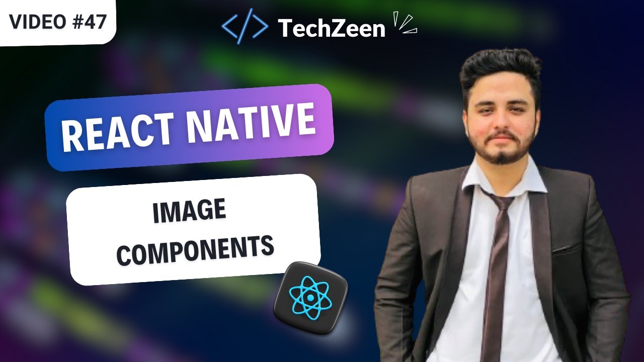 React Native Tutorial #47 : Image & ImageBackground Components | ( Hindi / Urdu )