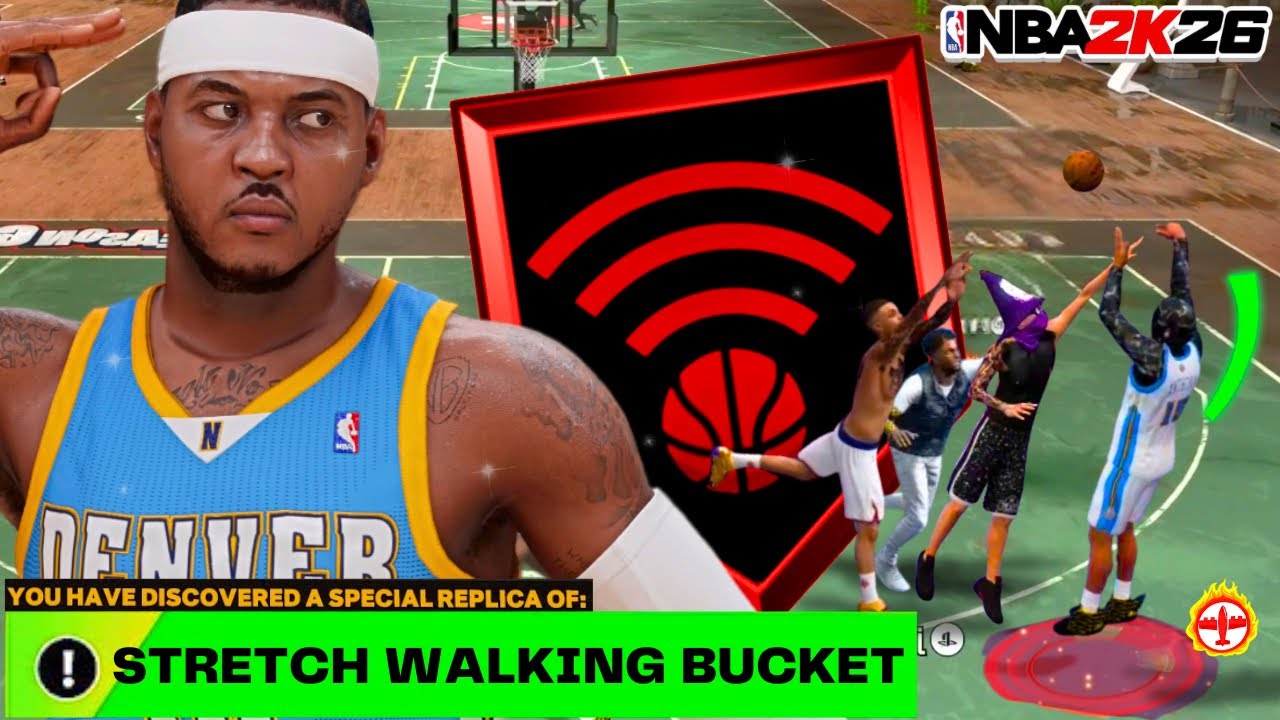 99 3PT + 99 DUNK + 96 REBOUND STRETCH BIG BUILD DESTROYS CENTERS! BEST CENTER BUILD IN NBA 2K26