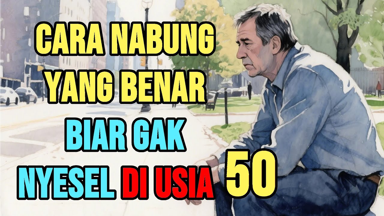 Cara Nabung yang Benar Biar Nggak Nyesel Di Usia 50‼️