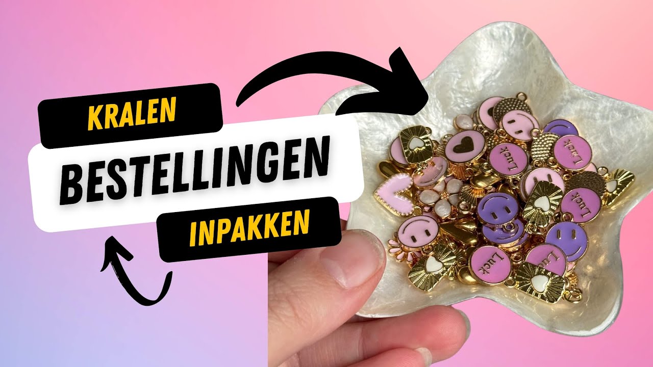 Kralen Bestellingen Inpakken *Kijkje Achter de Schermen van een Kralenwebshop* #12