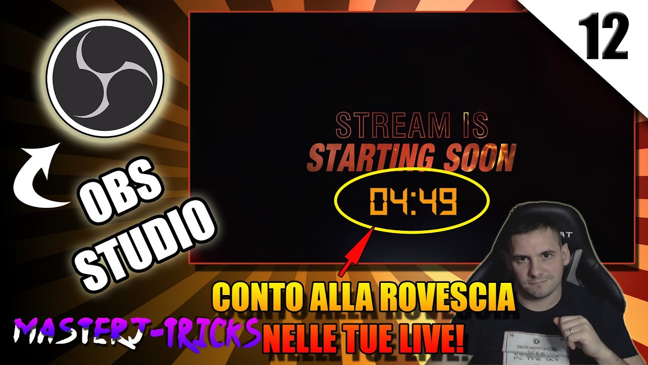Aggiungi un Conto alla Rovescia alla Tua Trasmissione Live con OBS