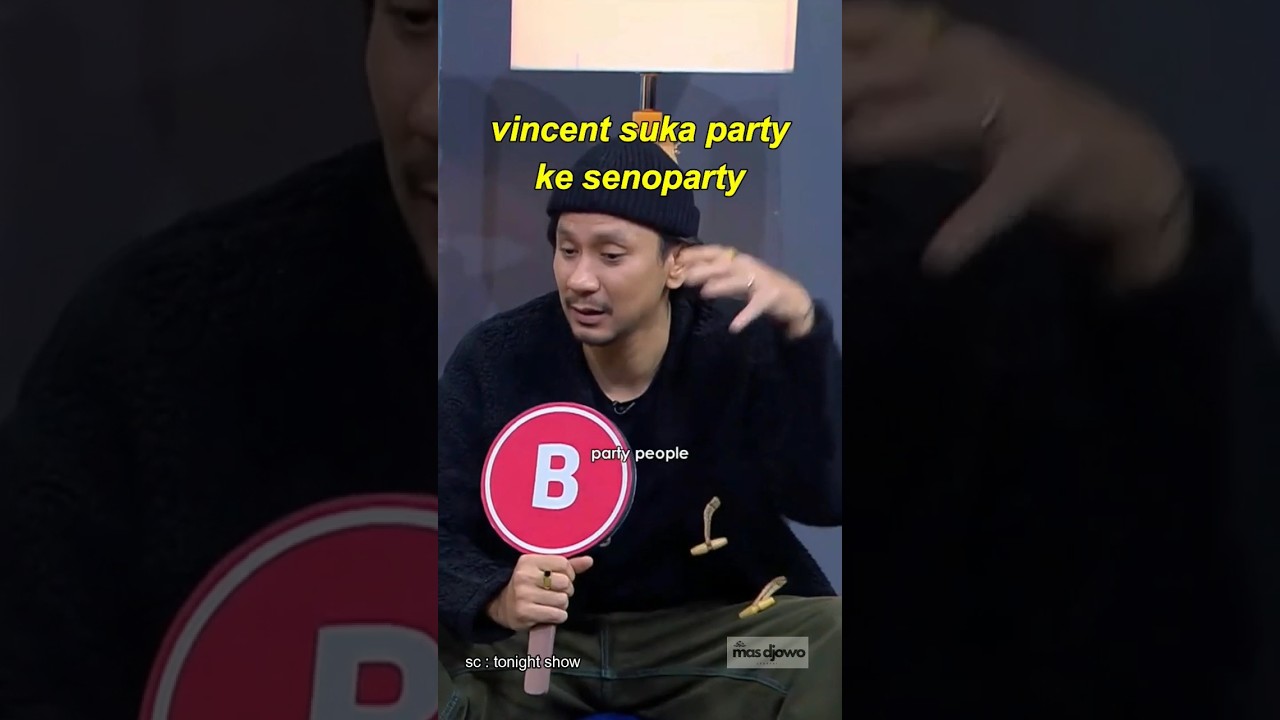 Vincent anak senoparty #tonightshow #tonightshowshorts #shorts