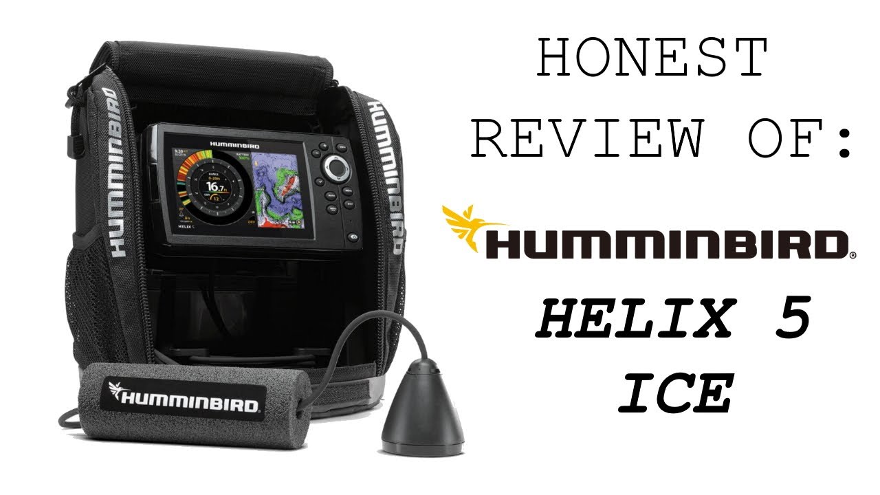 Honest Review of: Humminbird Helix 5 Ice 🔴