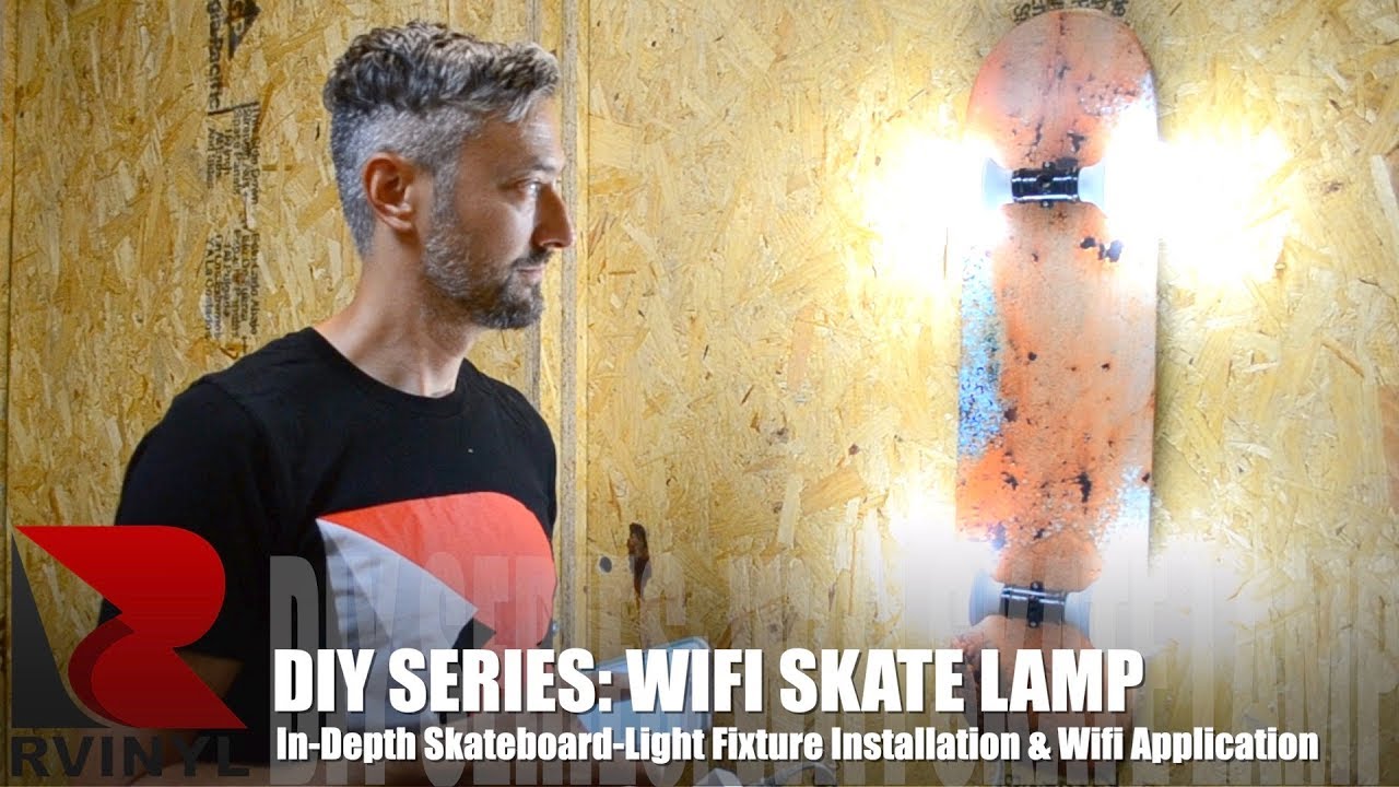 DIY Tutorial LED Skate Light with WiFi Switch