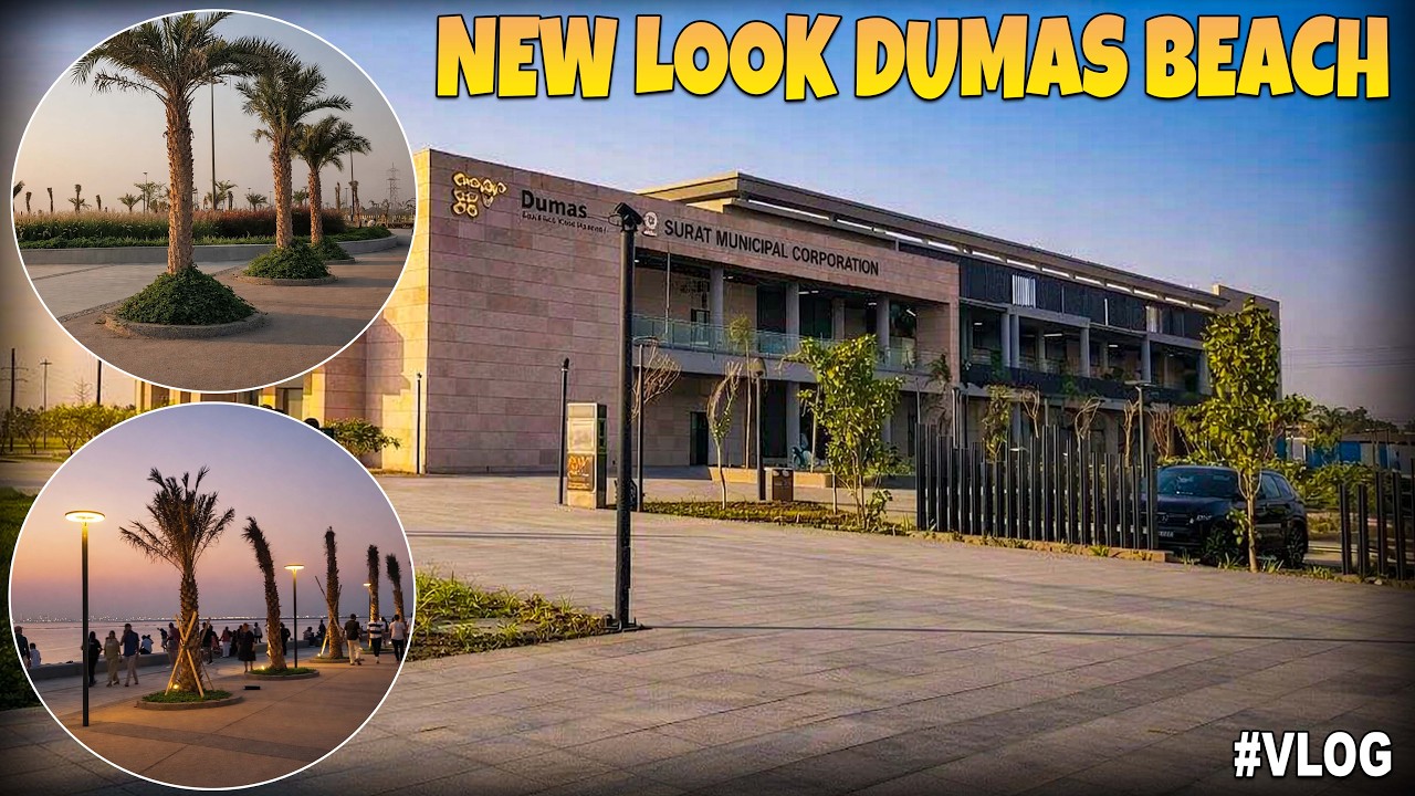 Surat Dumas Beach New Look | Dumas Sea Face Development | VLOG 62