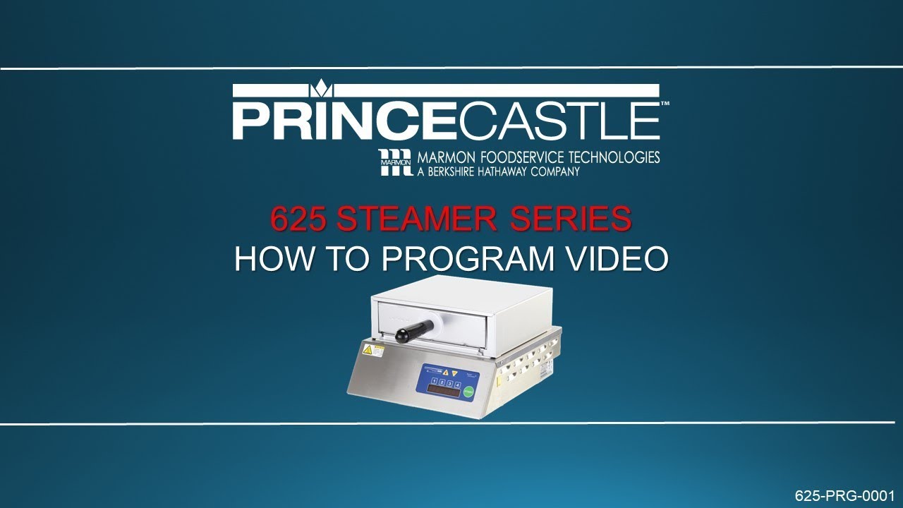 Prince Castle How to Program 625 Steamer (Crew)