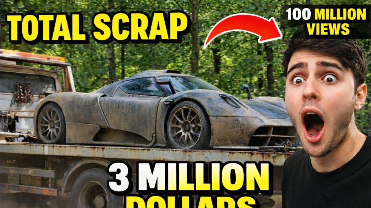Restoration of a Wrecked $3M Hypercar | Rust to Gold | RUSTREVIVE ASMR 