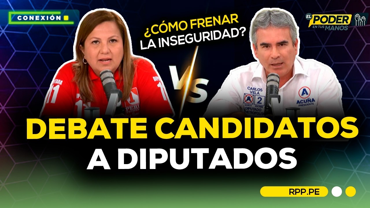 Debate Perú 2026: De la Barba (APP) vs Ramos (Perú Primero) | ¿Quién responde por seguridad y salud?