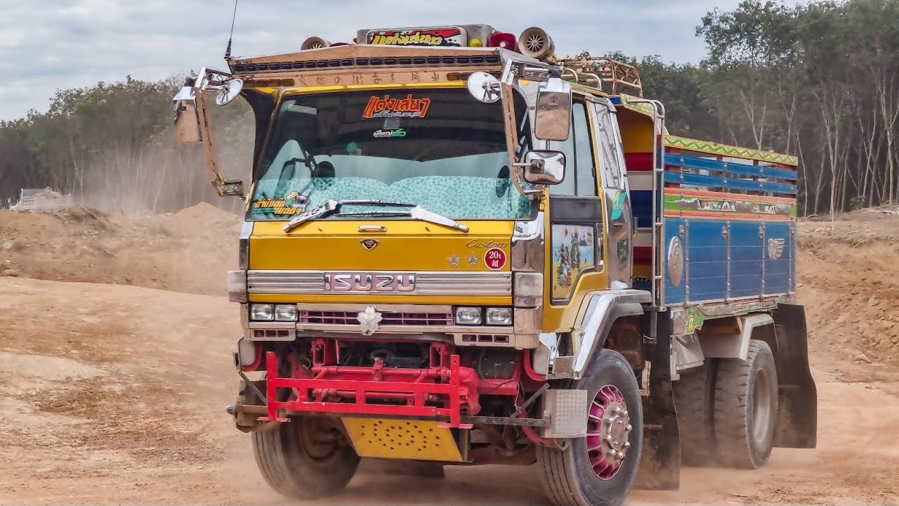 จาก6ล้อหน้ายาว isuzu tx กลายเป็นหกล้อร๊อคกี้ 6uz1 คันแรกในเมืองไทย | แต่งเล่นๆสั้นจันทบุรี