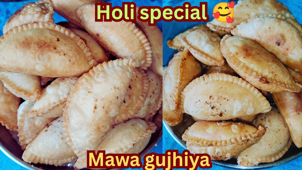 HOLI SPECIAL MAWA GUJHIYA RECIPE LIVE/LIVE RECIPE/GUJHIYA/LIVE 