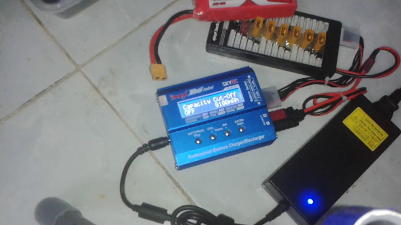 Cách cài lại mục batt/program của sạc b6 khi mới mua tránh sạc tự ngắt pin chưa đầy