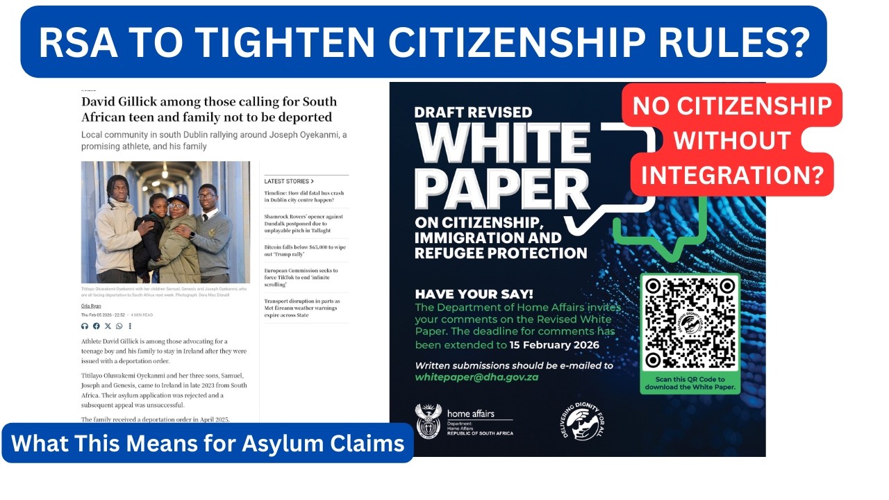 RSA Passport, Nigerian National, Irish Deportation? The Legal Truth Explained