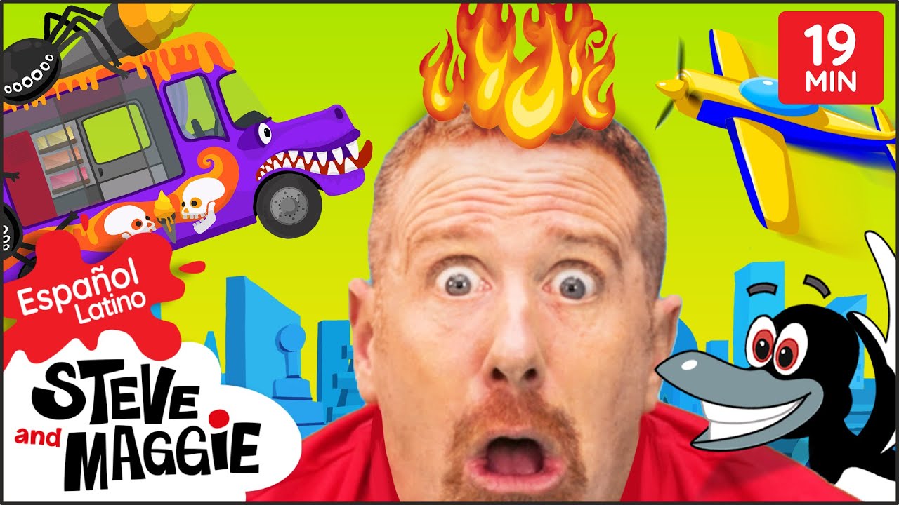 Jugando con Juguetes | Historia para niños de Steve y Maggie Español Latino + MÁS para niños