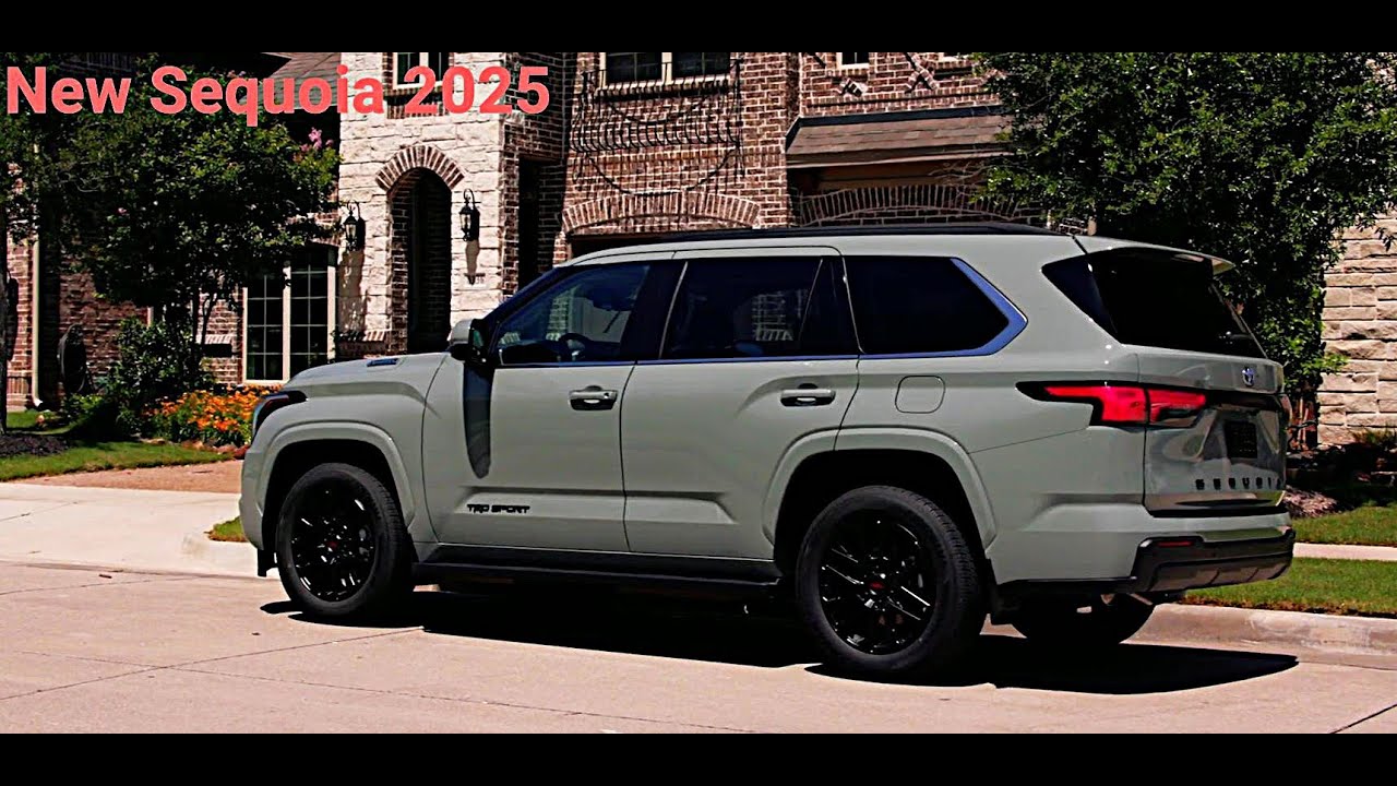 Toyota Sequoia (2025) - A Full-Size 8-Seater Luxury SUV!