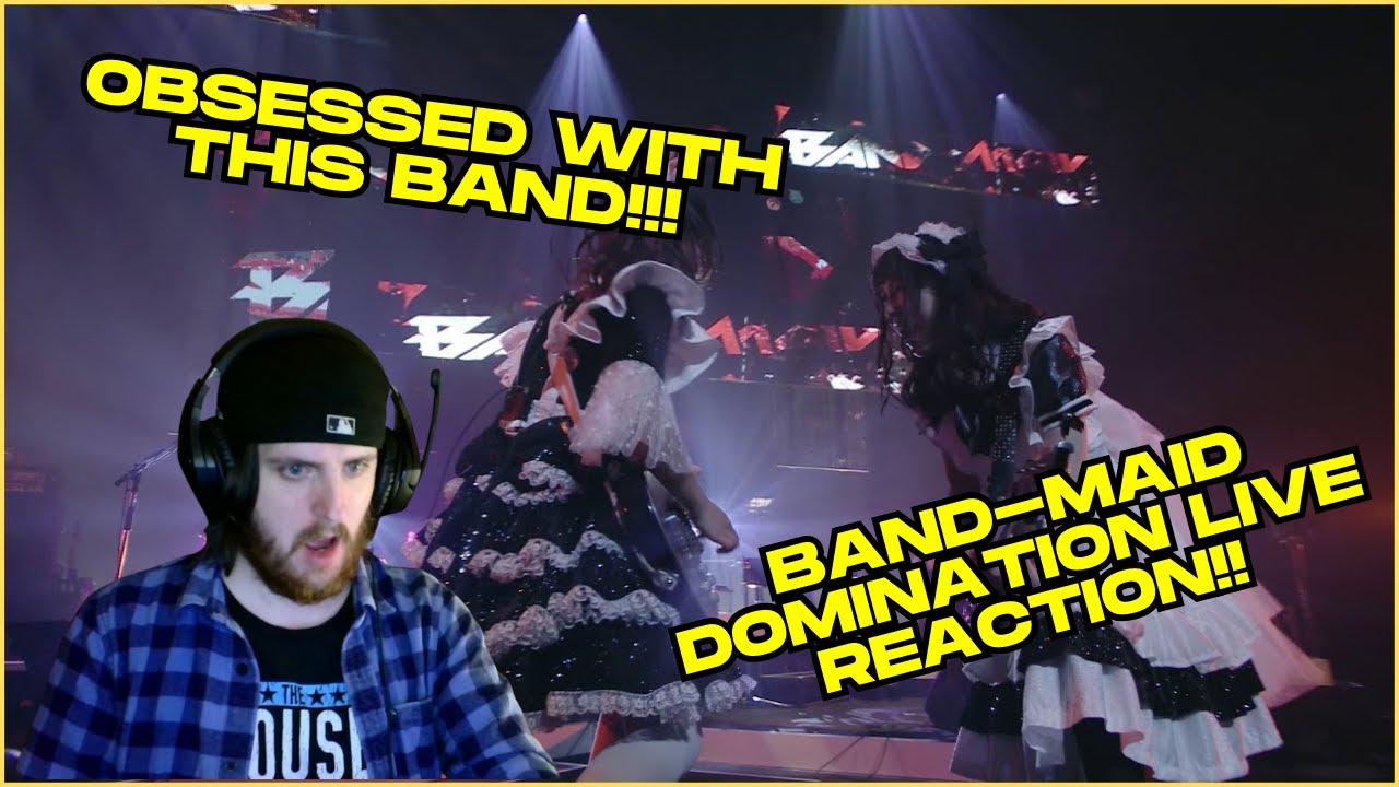 First time hearing Band-maid -  domination (Official live video), My new obsession?