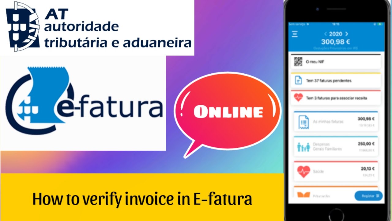 কিভাবে ফিন্যান্সে ই-ফাতুরা আপডেট করবে। How to update E-fatura on Finance Portugal