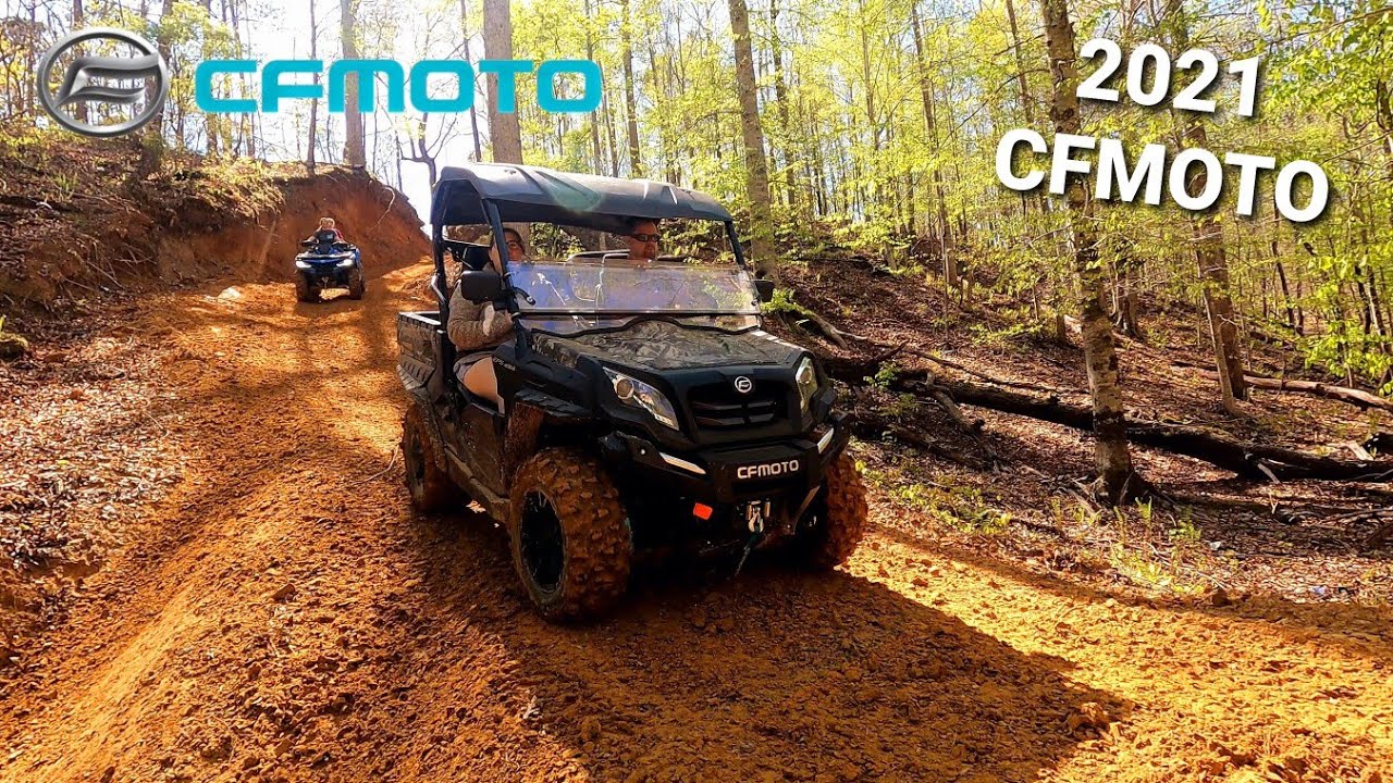 CFORCE 400 Trail Riding with 2021 UFORCE 800 & 1000 | CFMOTO Ride Review